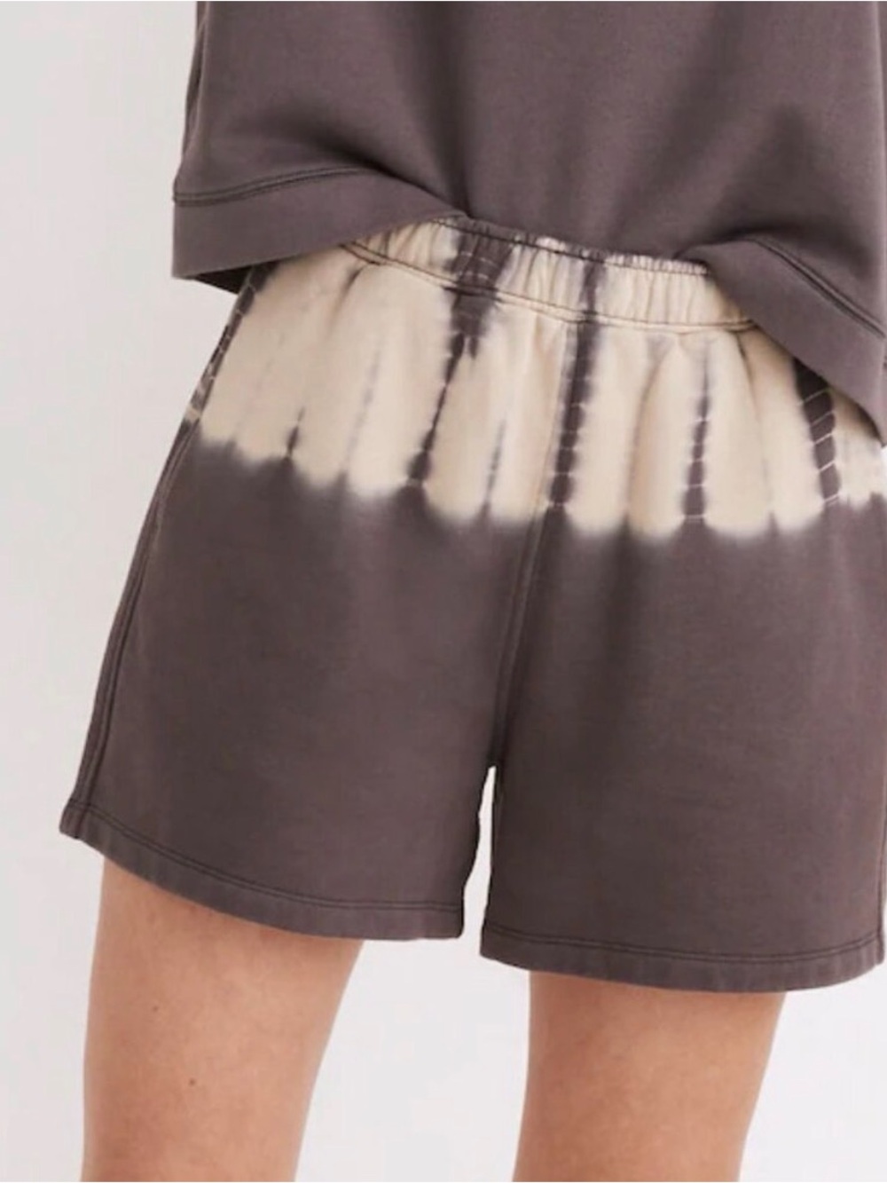 Madewell cotton tie dye sweat shorts medium new with tags